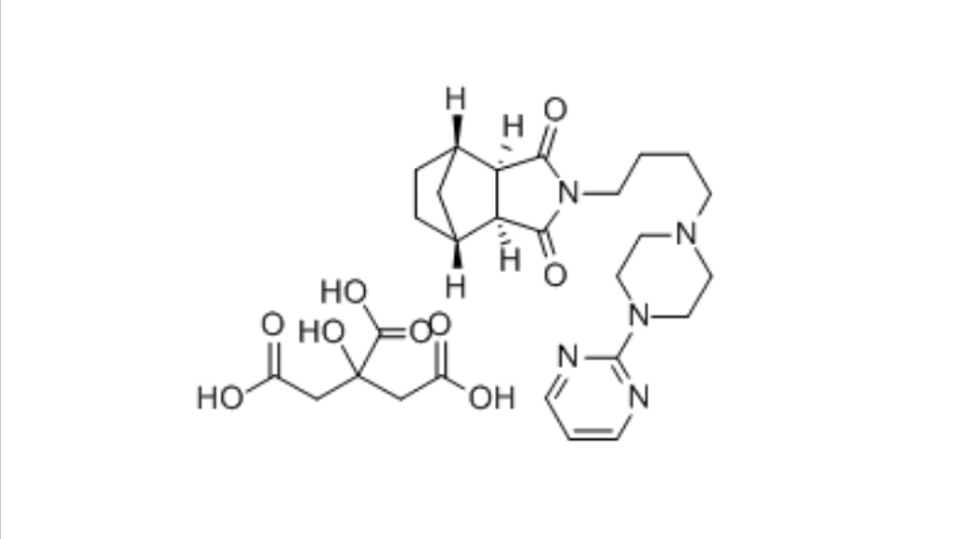枸櫞酸坦度螺酮